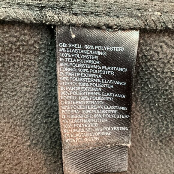 The North Face Softshell Mens XL Never Stop Exploring Full-Zip Jacket Black - Picture 8 of 12